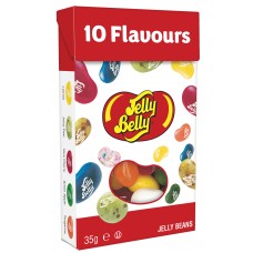 Jelly Belly Gourmet Jelly Beans 35g 10 Flavours Box - $1.65/Unit + GST